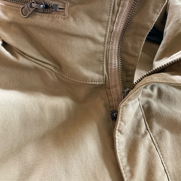 Columbia Mens Tummil Pines Field Jacket Khaki Like New Sz L - Picture 3 of 4